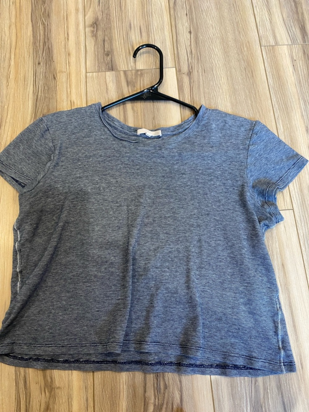 Skin Heather Gray Short Sleeve Crewneck Tee